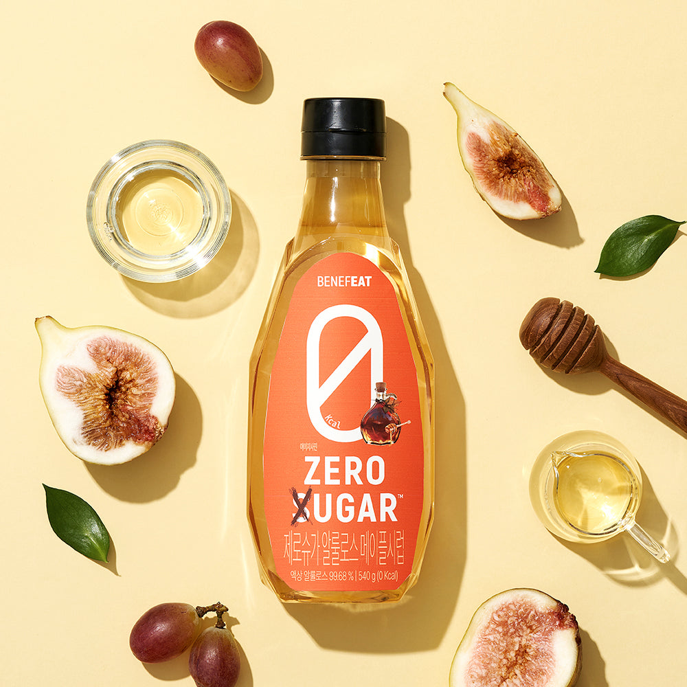 BENEFEAT- ZERO XUGAR Allulose Vanilla Syrup